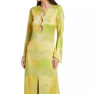 Alexis NWT Serena Floor-Length Cut-Out Dress Size L